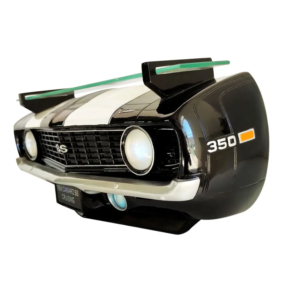 1969 Camaro SS LED Floating Wall Shelf - Black