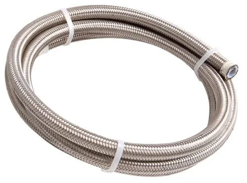 200 Series PTFE (Teflon®) Stainless Steel Braided Hose -8AN AF200-08-3M