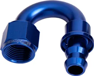 400 Series Push Lock 180° Hose End -10AN AF406-10