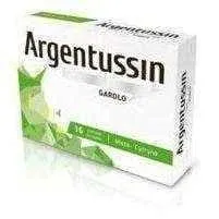 ARGENTUSSIN THROAT x 16 lozenges mint-lemon, medicine for sore throat