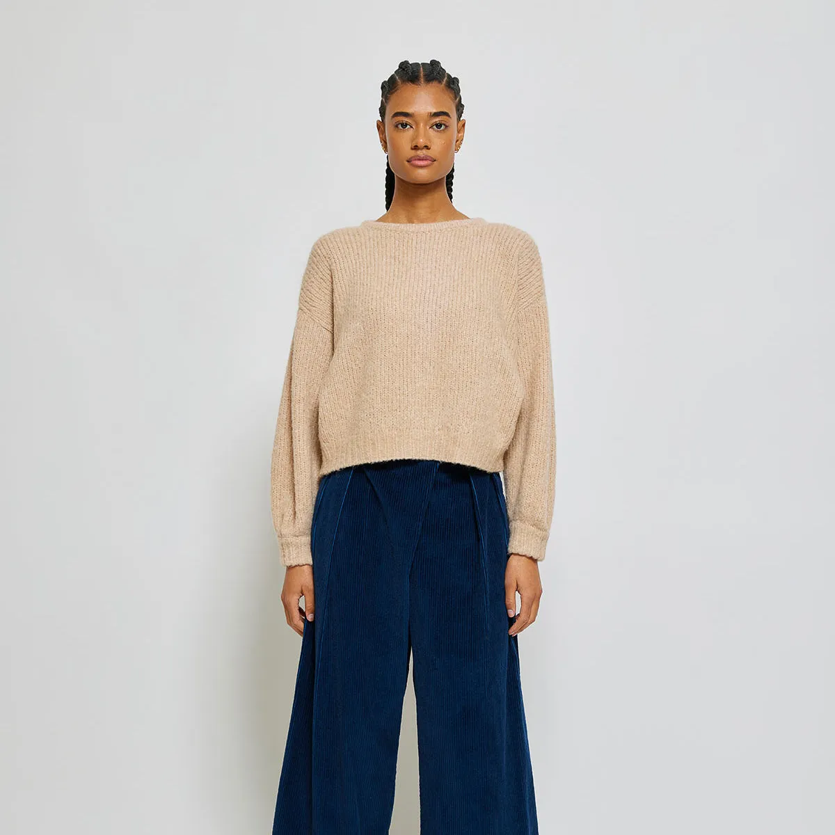 Atelier Delphine Balloon Sleeve Sweater