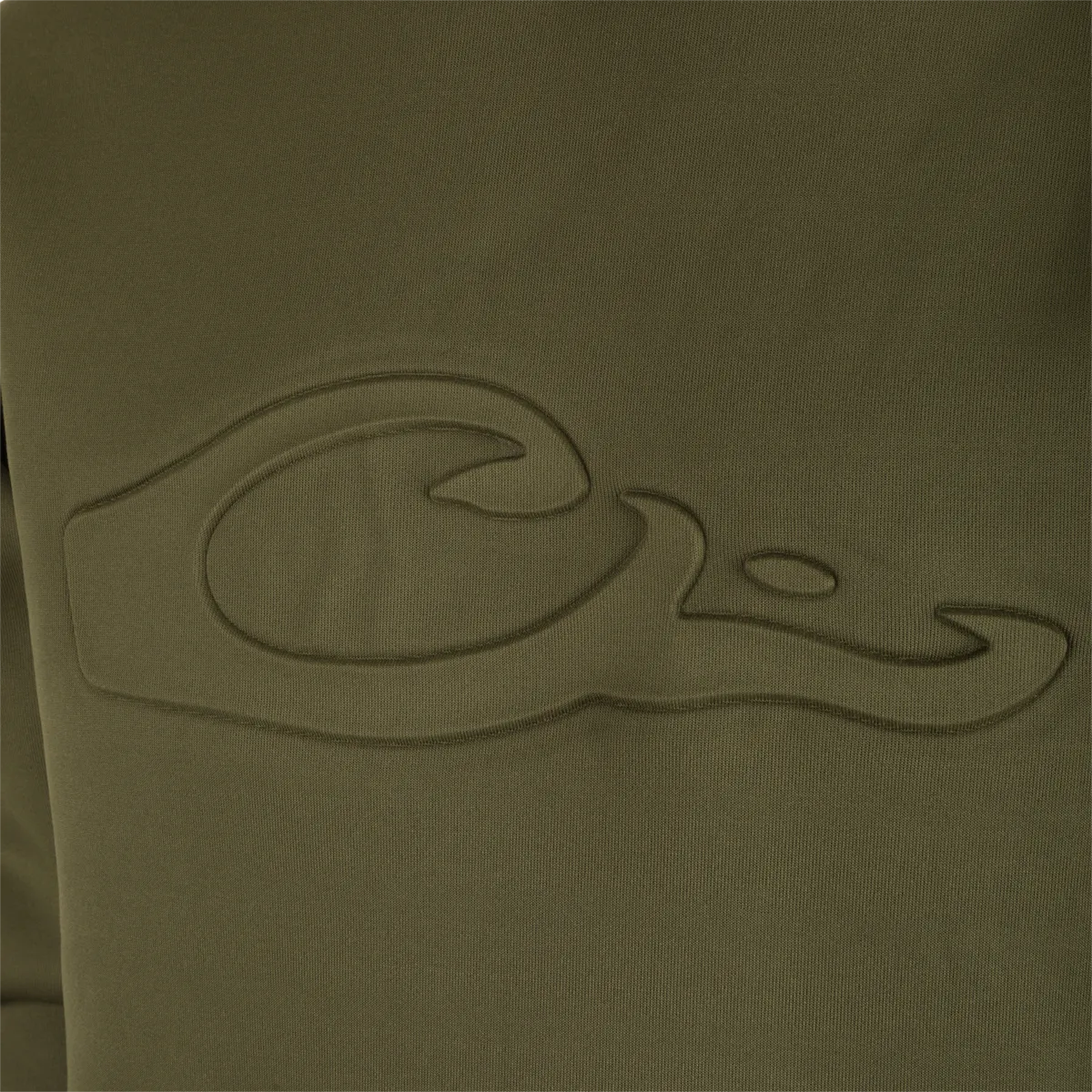 Back Eddy Embossed Hoodie