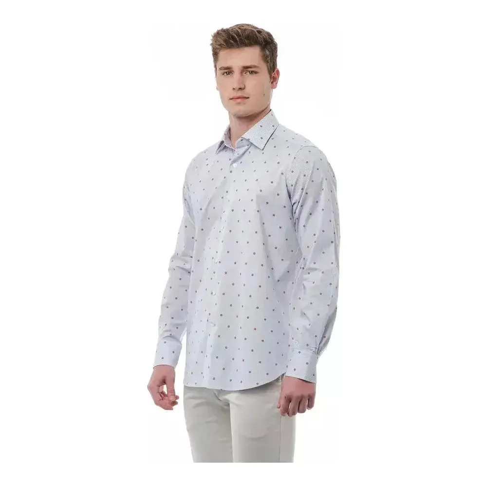 Bagutta Multicolor Cotton Men Shirt