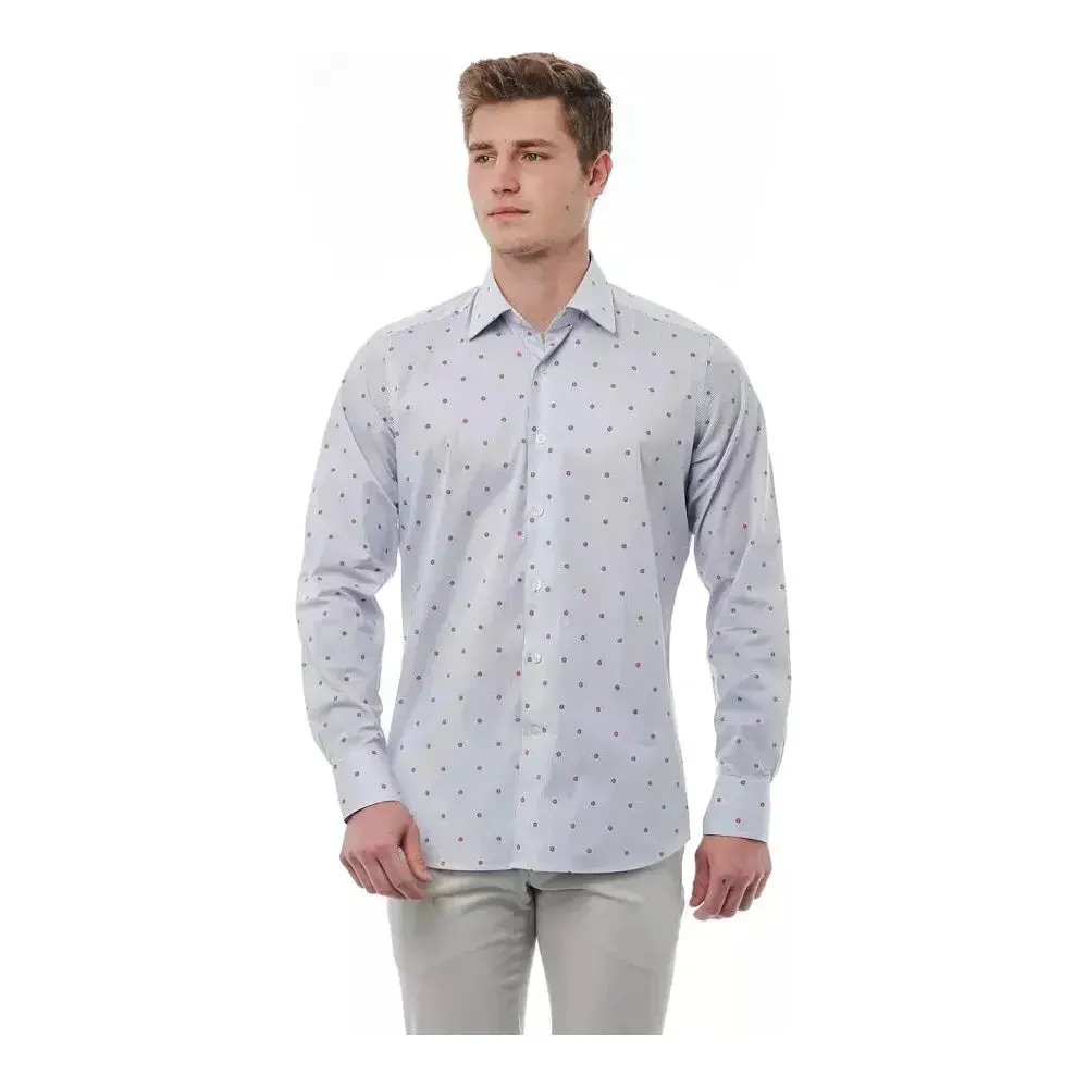 Bagutta Multicolor Cotton Men Shirt