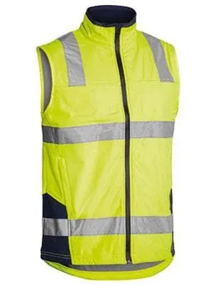 Bisley Workwear Taped Hi Vis Soft Shell Vest BV0348T