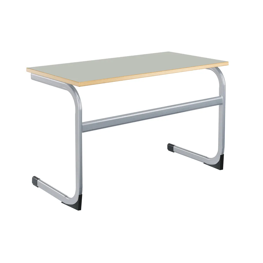 Cantilever Euro Tables: Large Double -1500x750mm