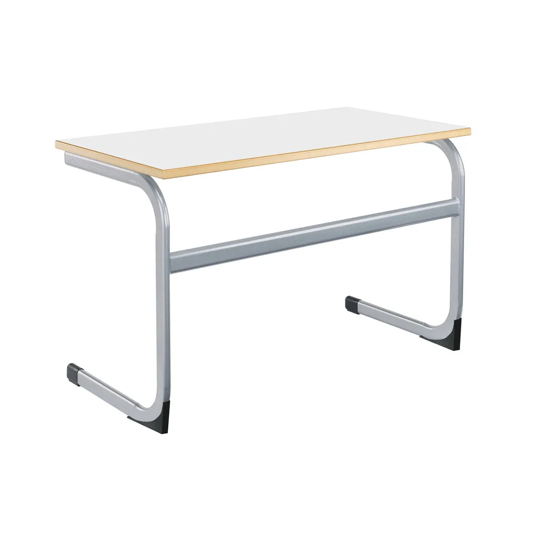 Cantilever Euro Tables: Large Double -1500x750mm