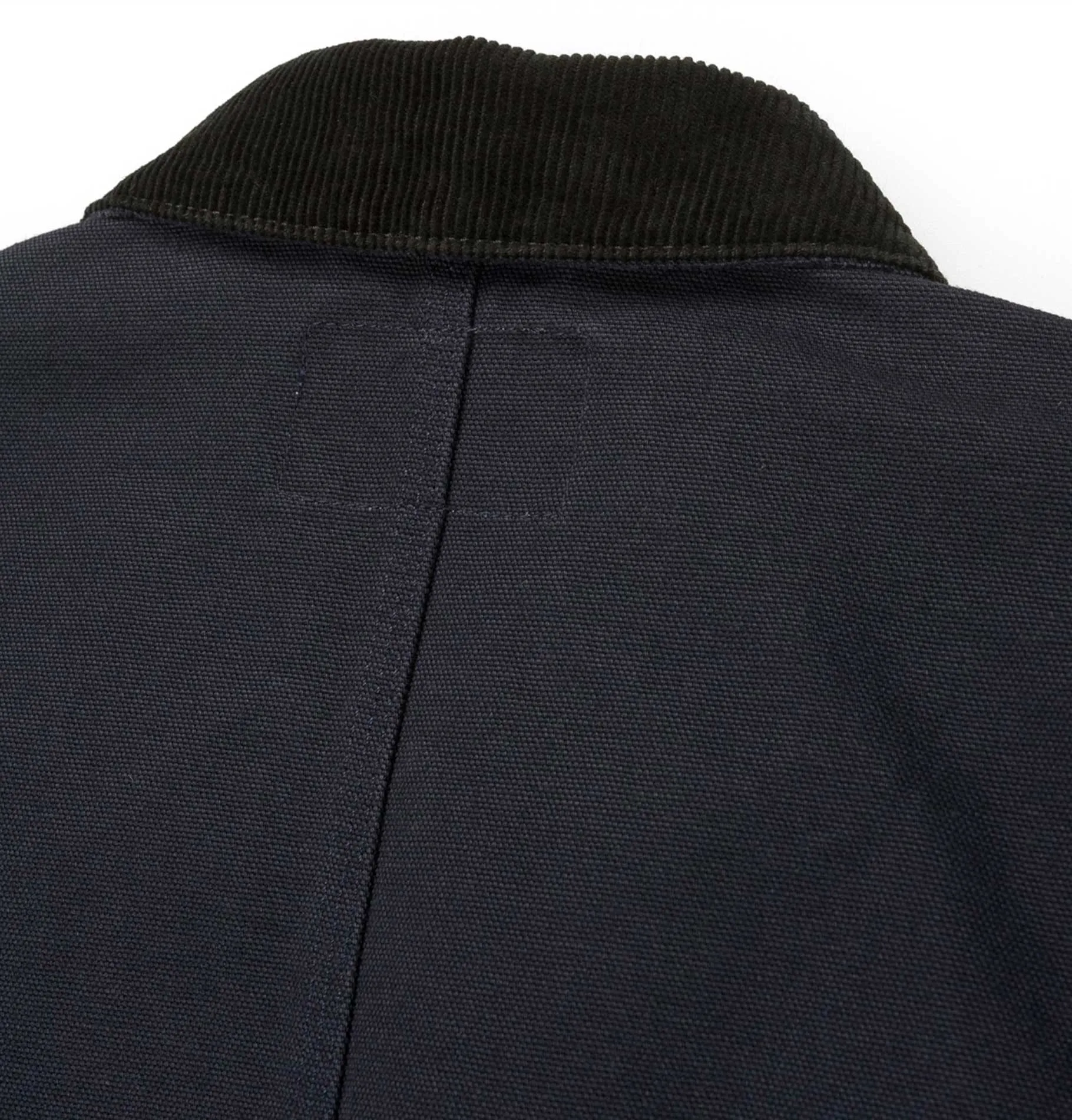 Carhartt WIP Michigan Chore Coat - Dark Navy/Black Rinsed