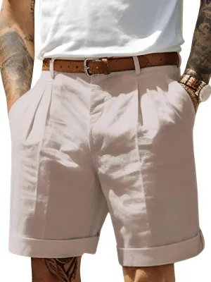 Casual Shorts Men's Classic Shorts With Pockets