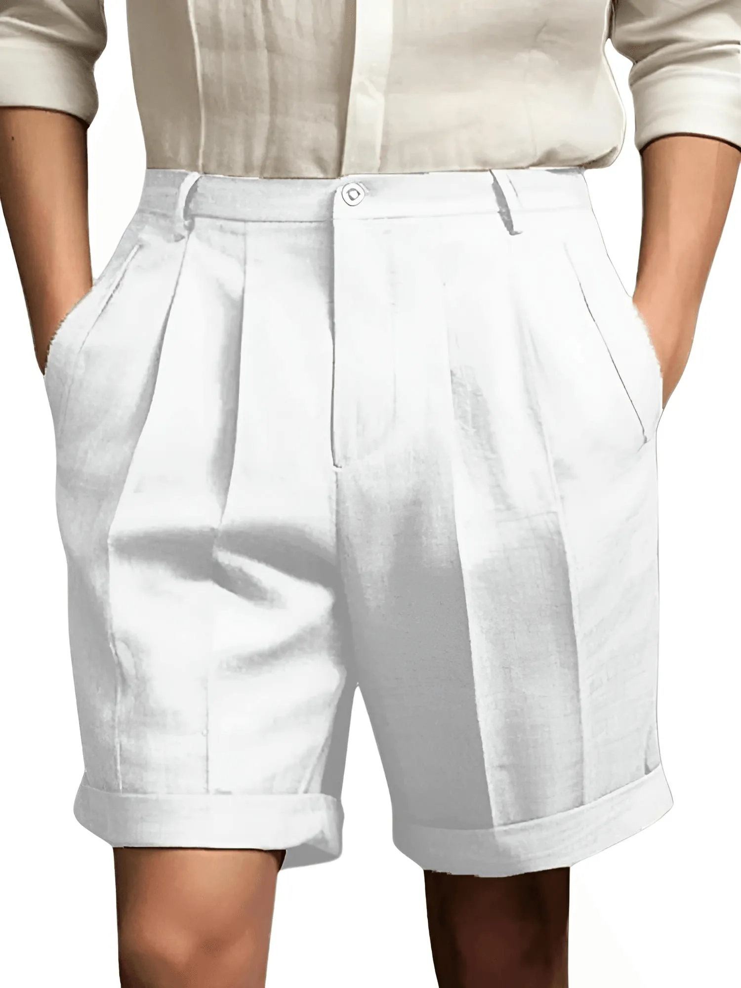 Casual Shorts Men's Classic Shorts With Pockets