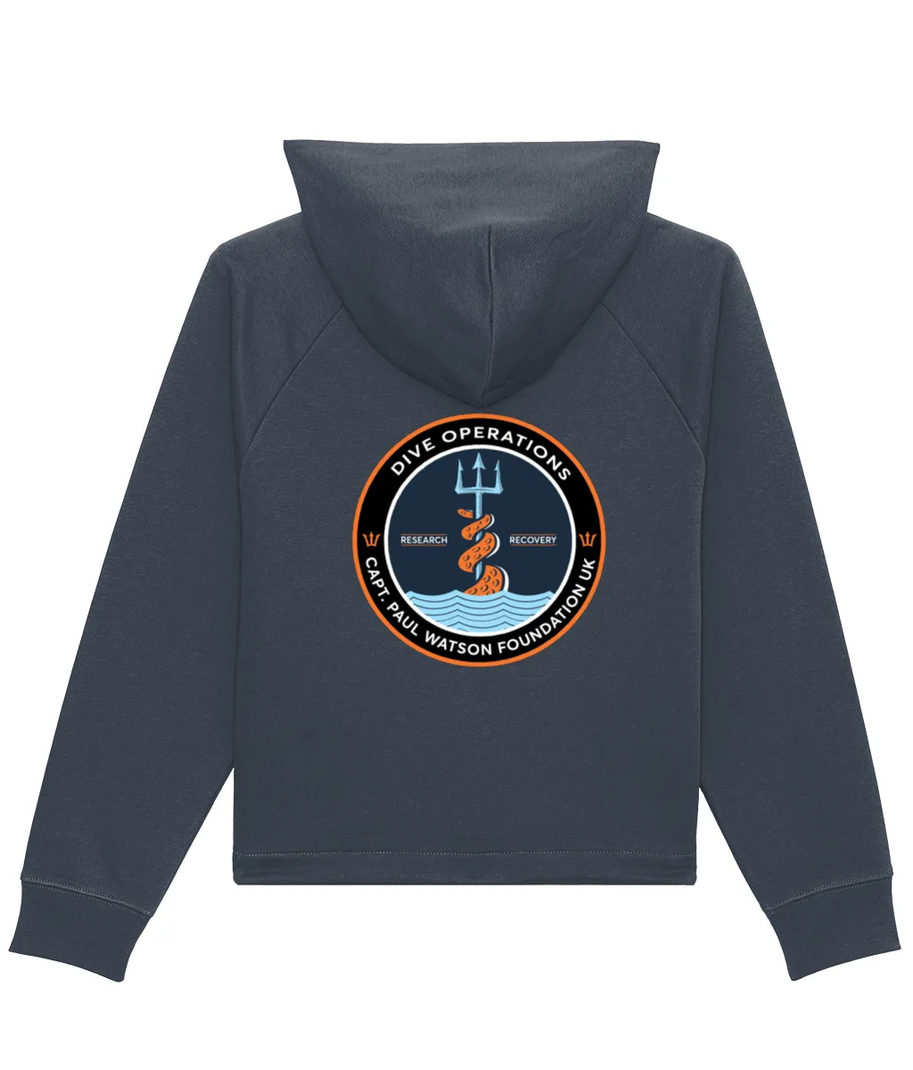 Dive Operations Women's Boxy Cropped Hoodie