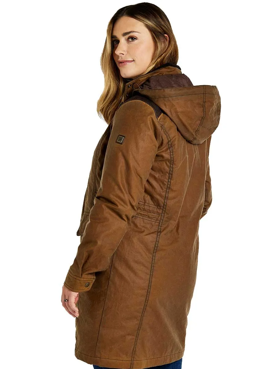 DUBARRY Blacklion Waxed Cotton Jacket - Women's - Cigar