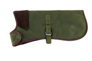 Earthbound 18" Waxed Dog Coat - Green