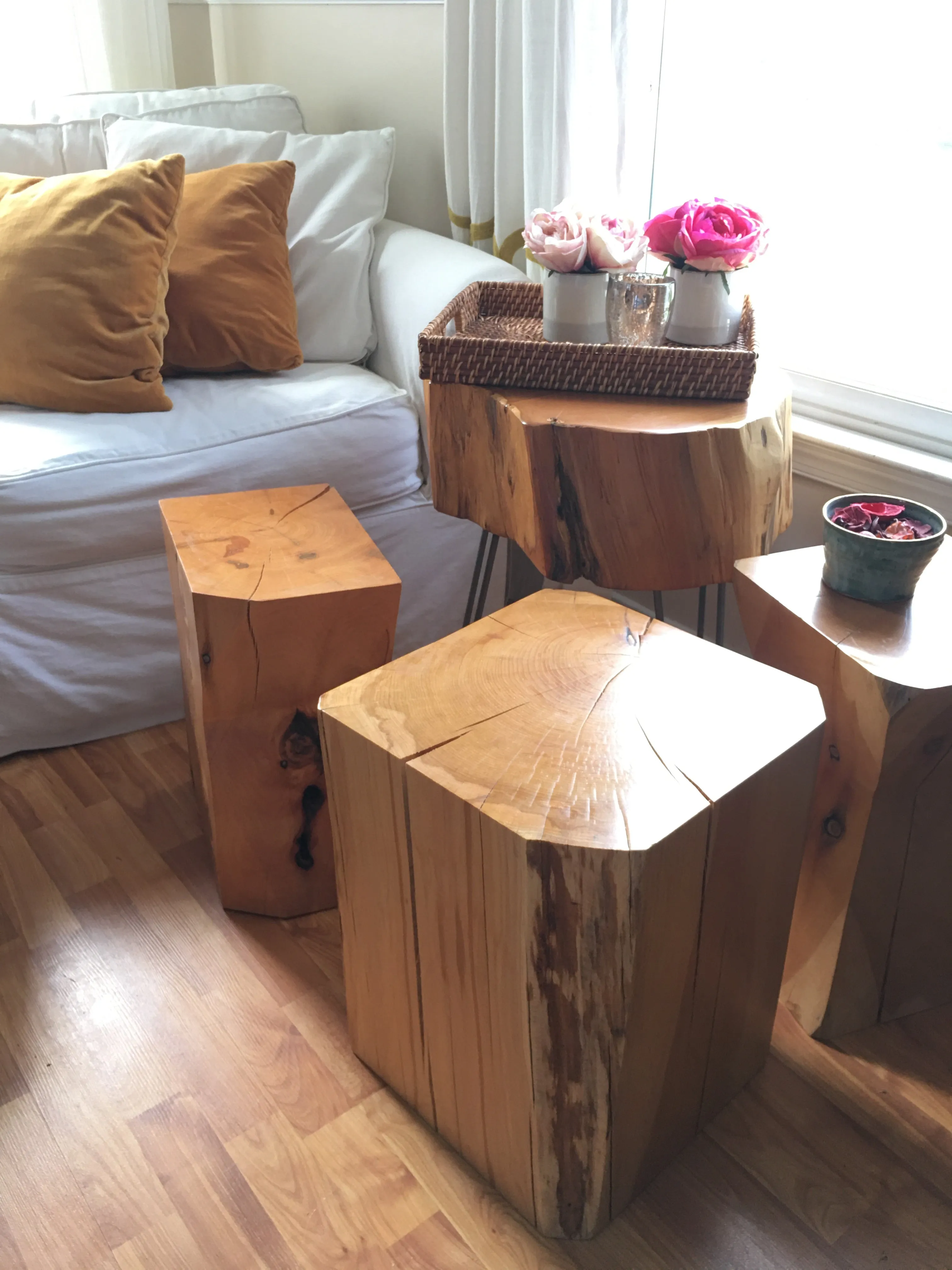 Extra Large Cube Reclaimed Solid Wood Coffee Table