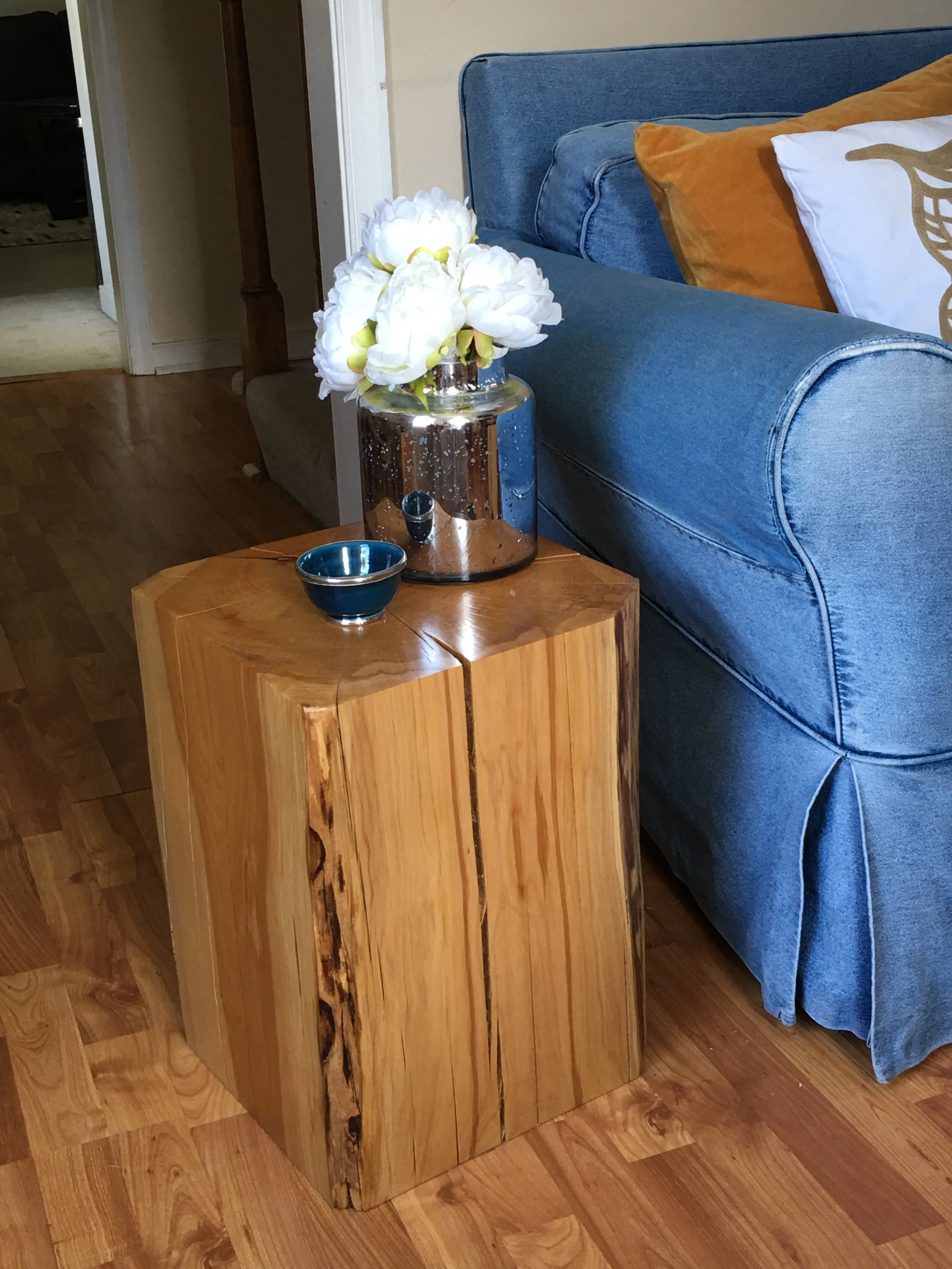 Extra Large Cube Reclaimed Solid Wood Coffee Table