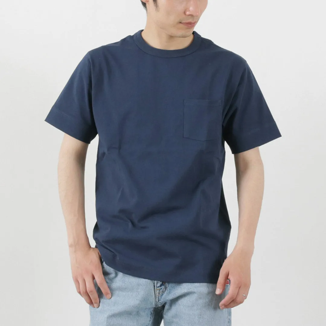 FELCO × HEALTH KNIT / Crew Neck Pocket Tee