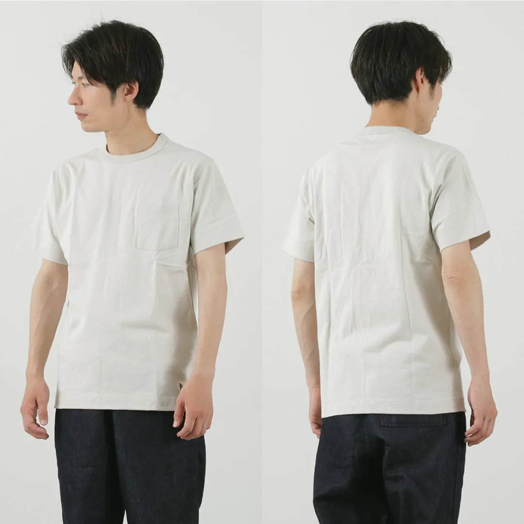 FELCO × HEALTH KNIT / Crew Neck Pocket Tee