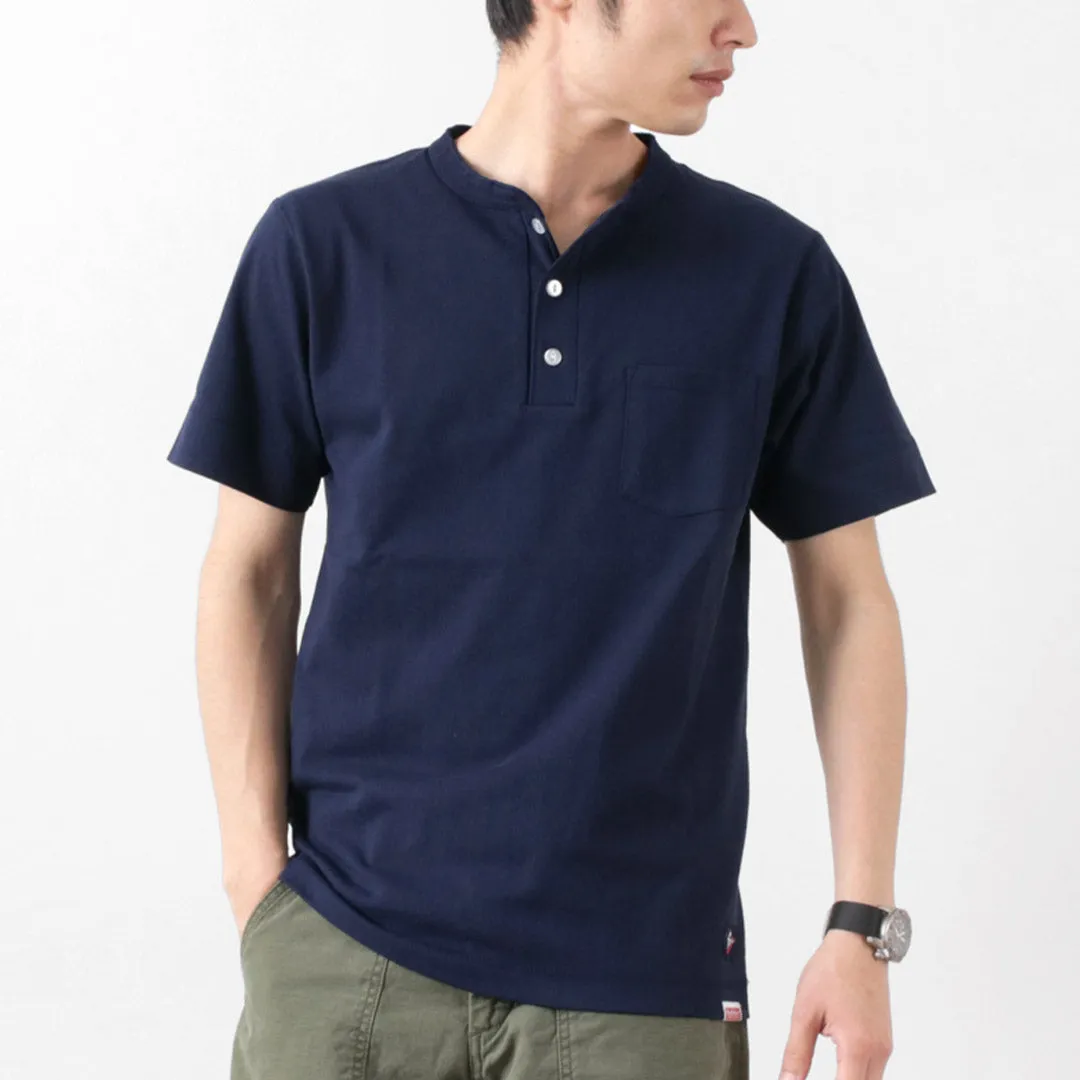 FELCO / Pocket Henley Neck T-shirt