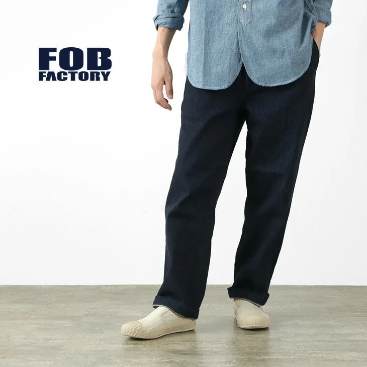 FOB FACTORY / F0508 denim track pants