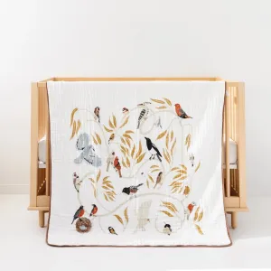 For the Birds Muslin Quilt