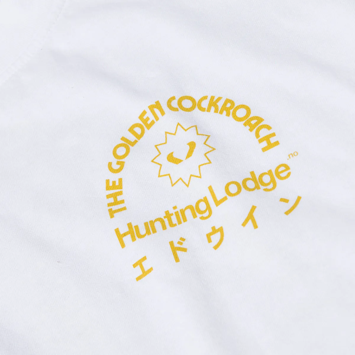 Golden Cockroach T-shirt - White