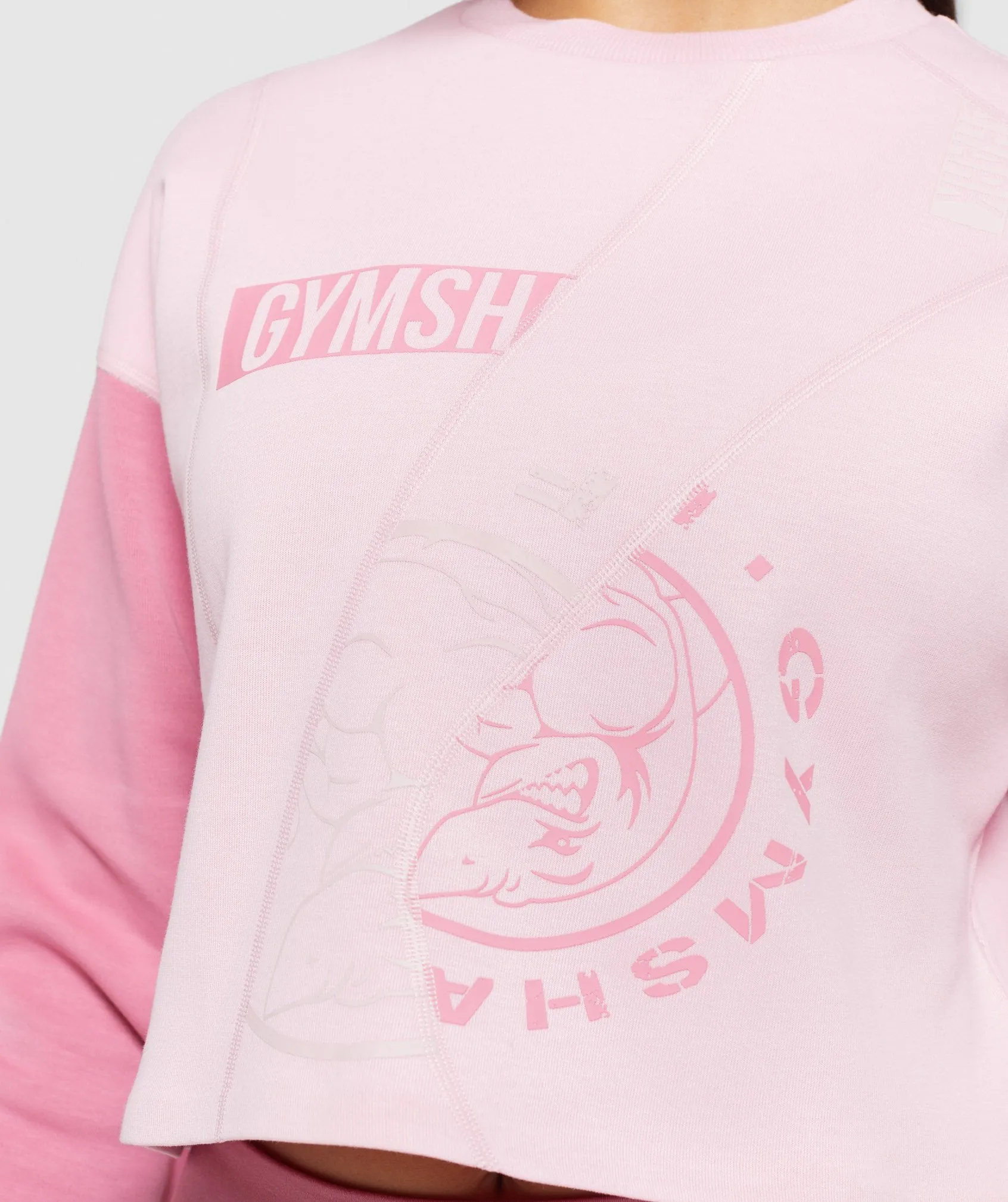 Gymshark Rewind Sweater - Pink