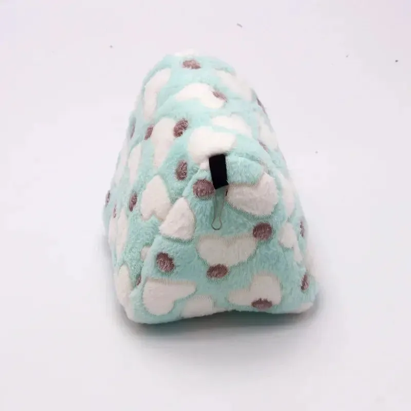 Heart Plush Hamster Nest - Cozy Winter Hideaway