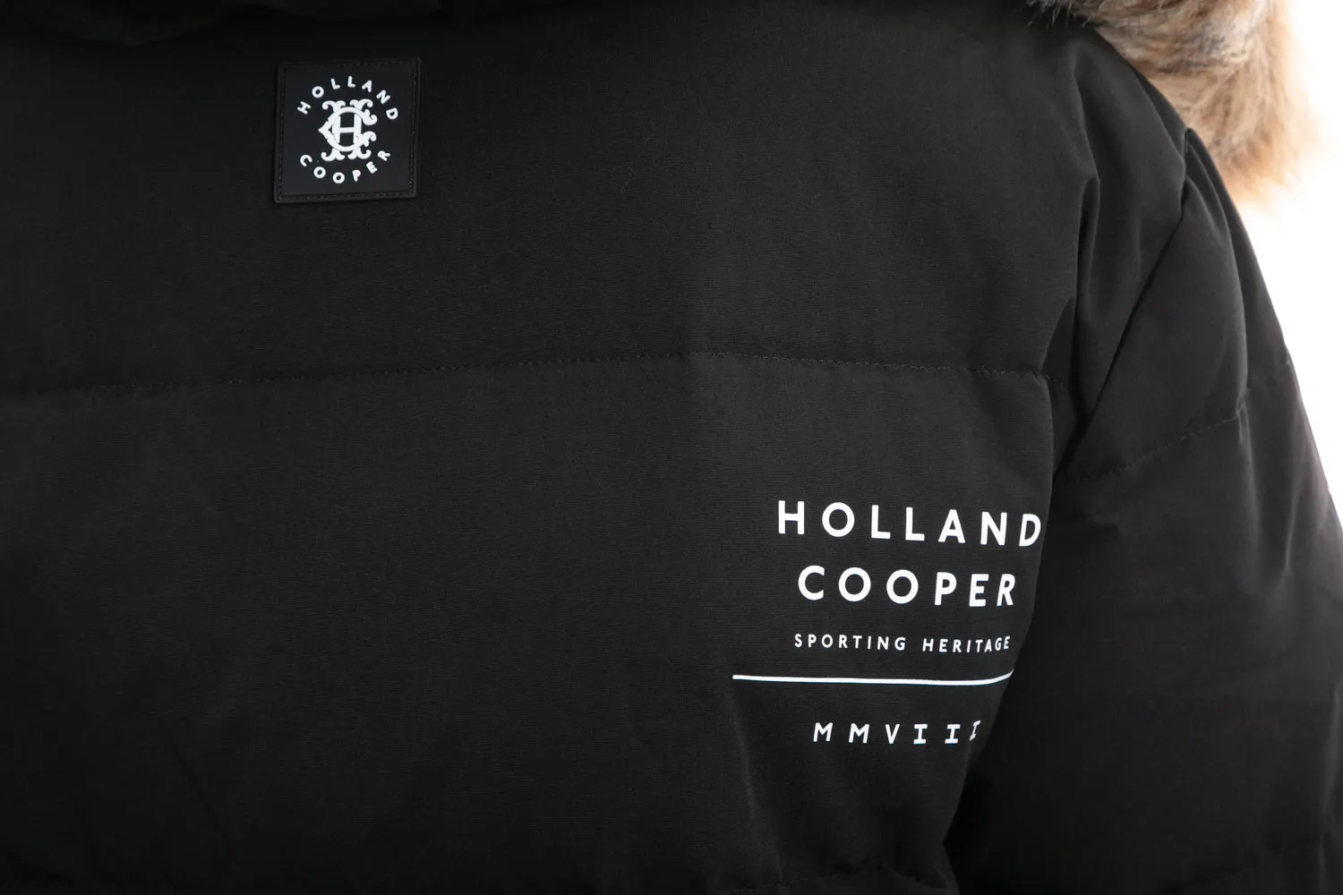 Holland Cooper Colorado Down Jacket in Black