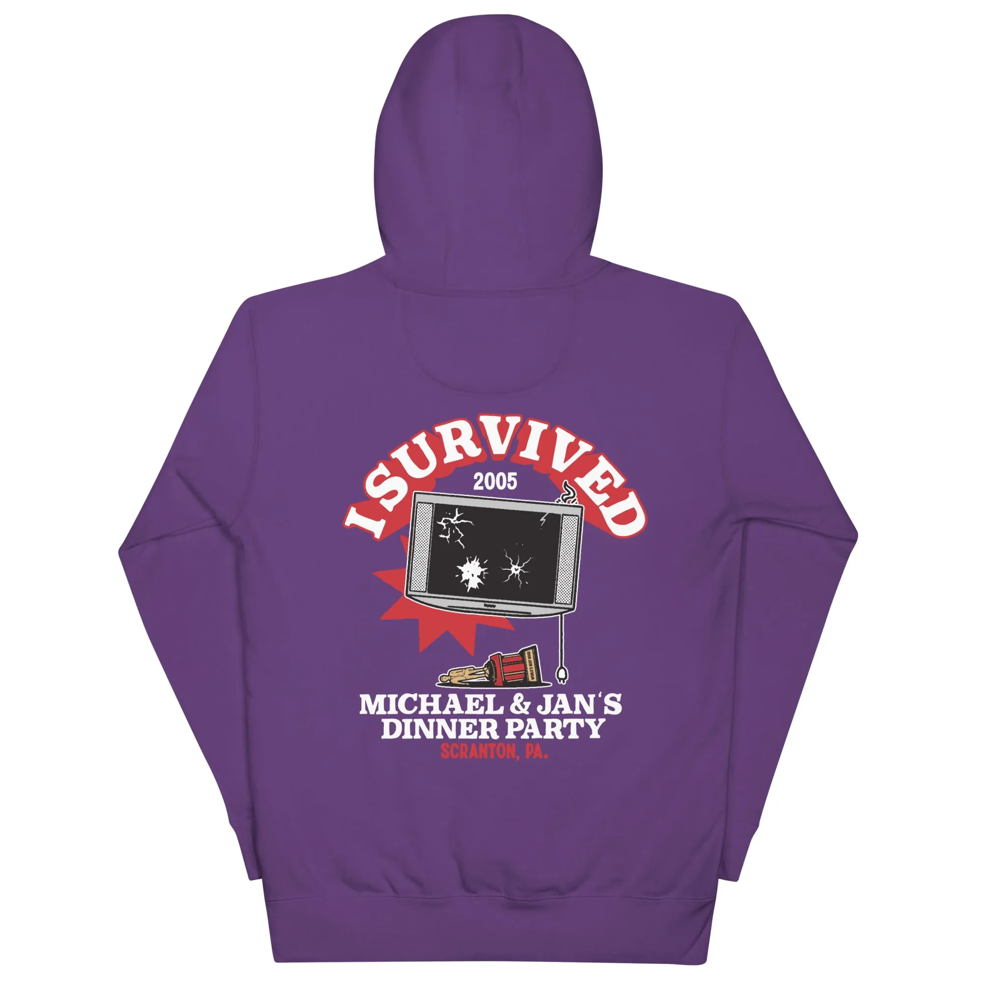 I Survived Michael and Jan's Dinner Party Unisex Hoodie