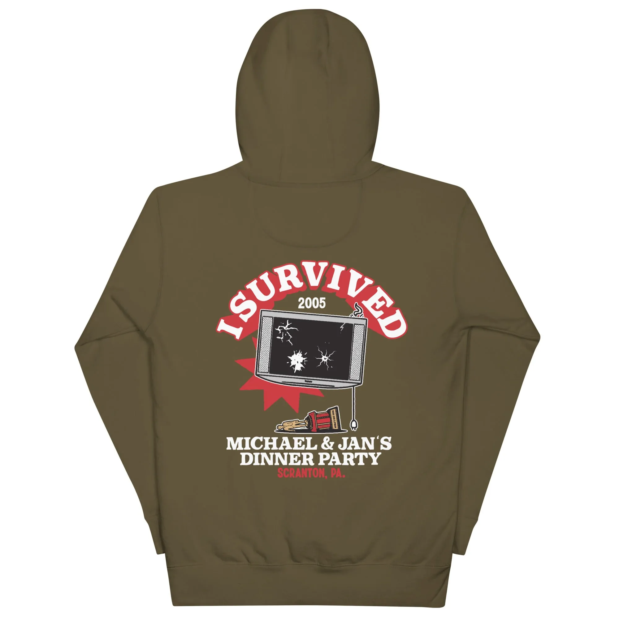 I Survived Michael and Jan's Dinner Party Unisex Hoodie