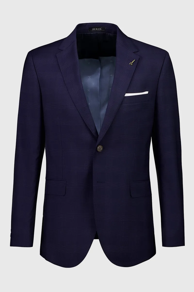 JOE BLACK FJP824 MISSION DK-NAVY CH 2P SUIT