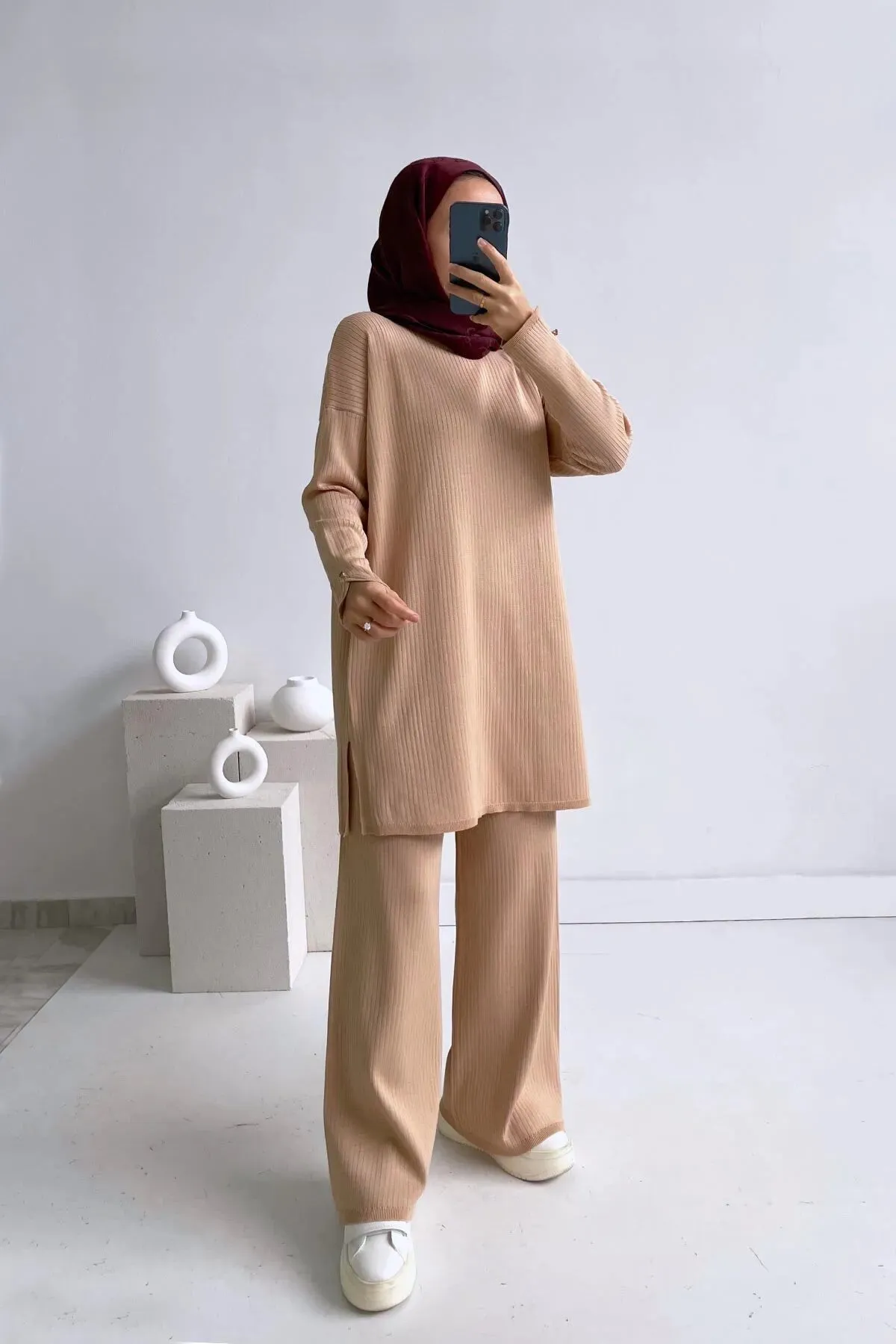 Ka Hijab Women's Corduroy Set Hijabs