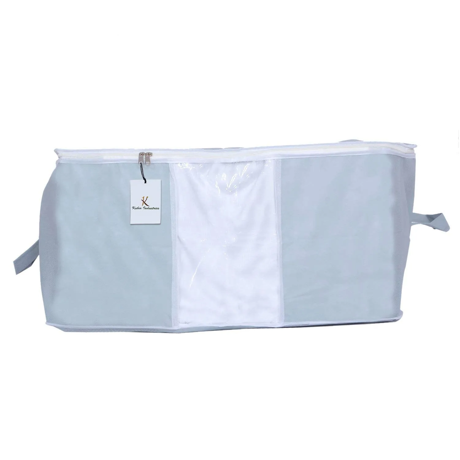 Kuber Industries Non Woven Underbed Storage Organiser, Extra Large, Grey