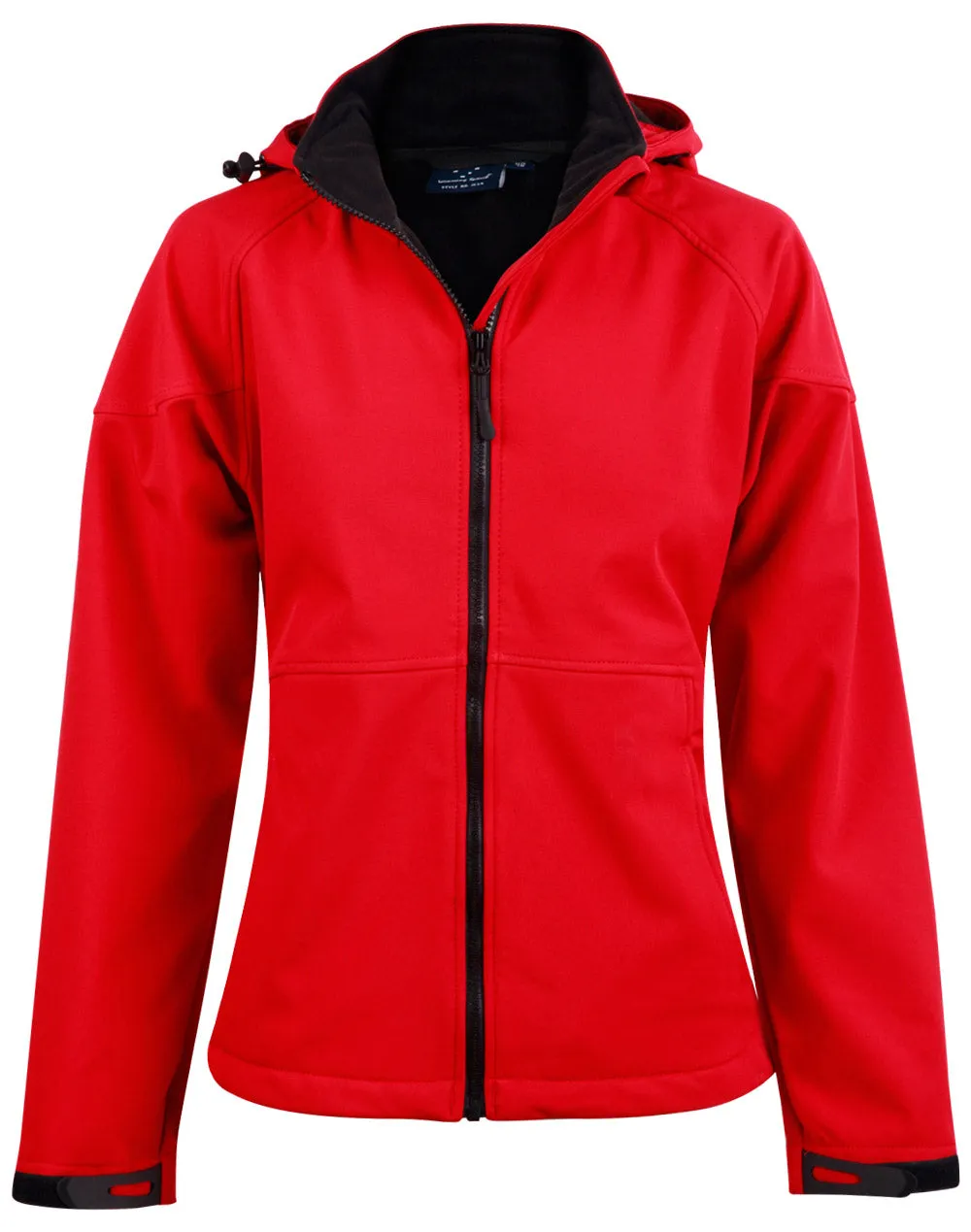 Ladies Softshell Hooded Jacket - JK34