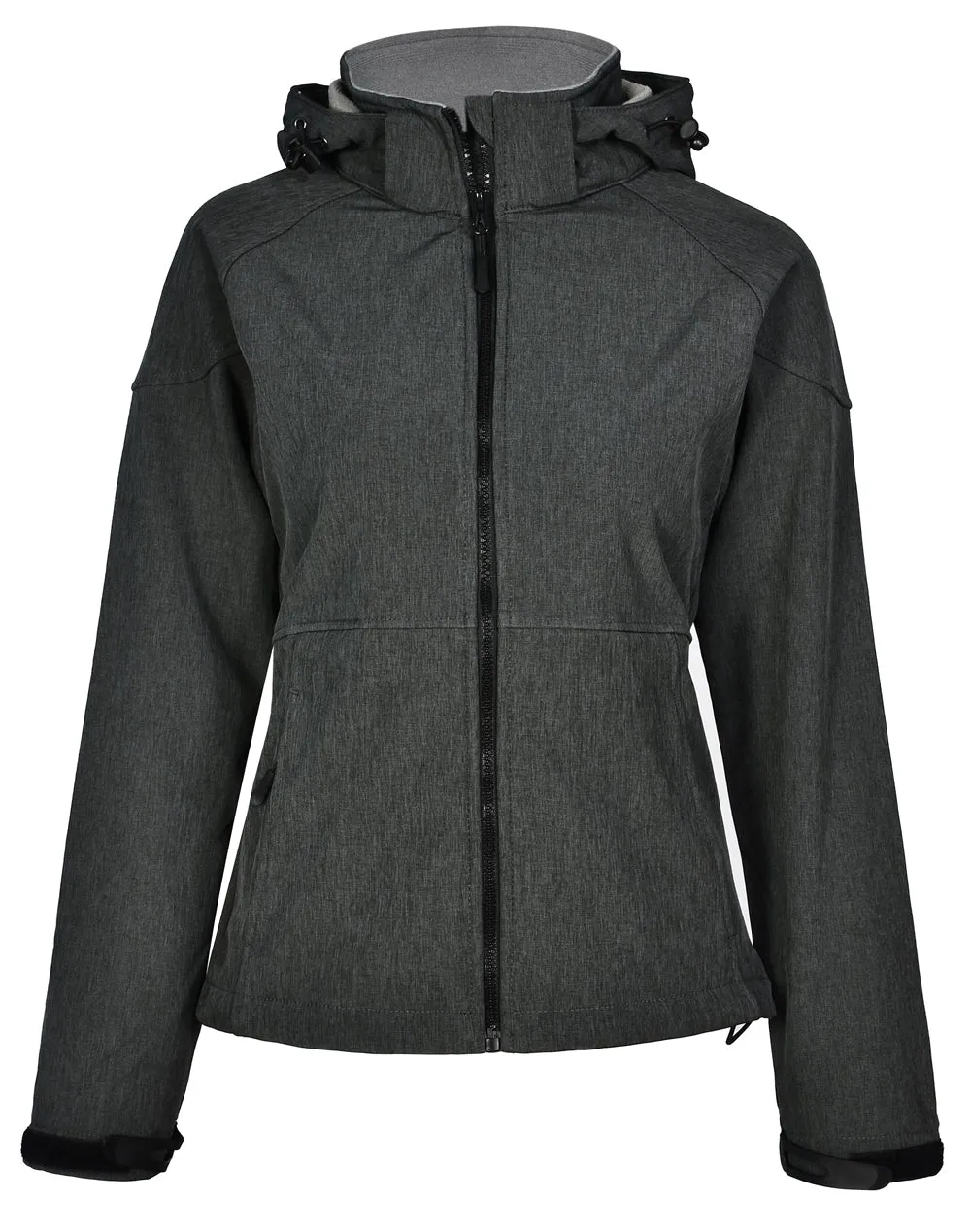 Ladies Softshell Hooded Jacket - JK34