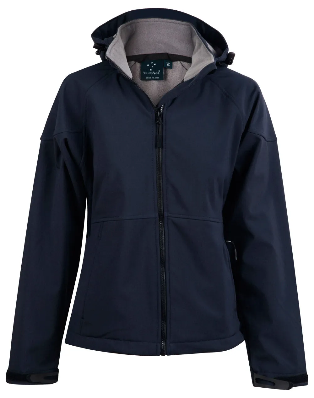 Ladies Softshell Hooded Jacket - JK34