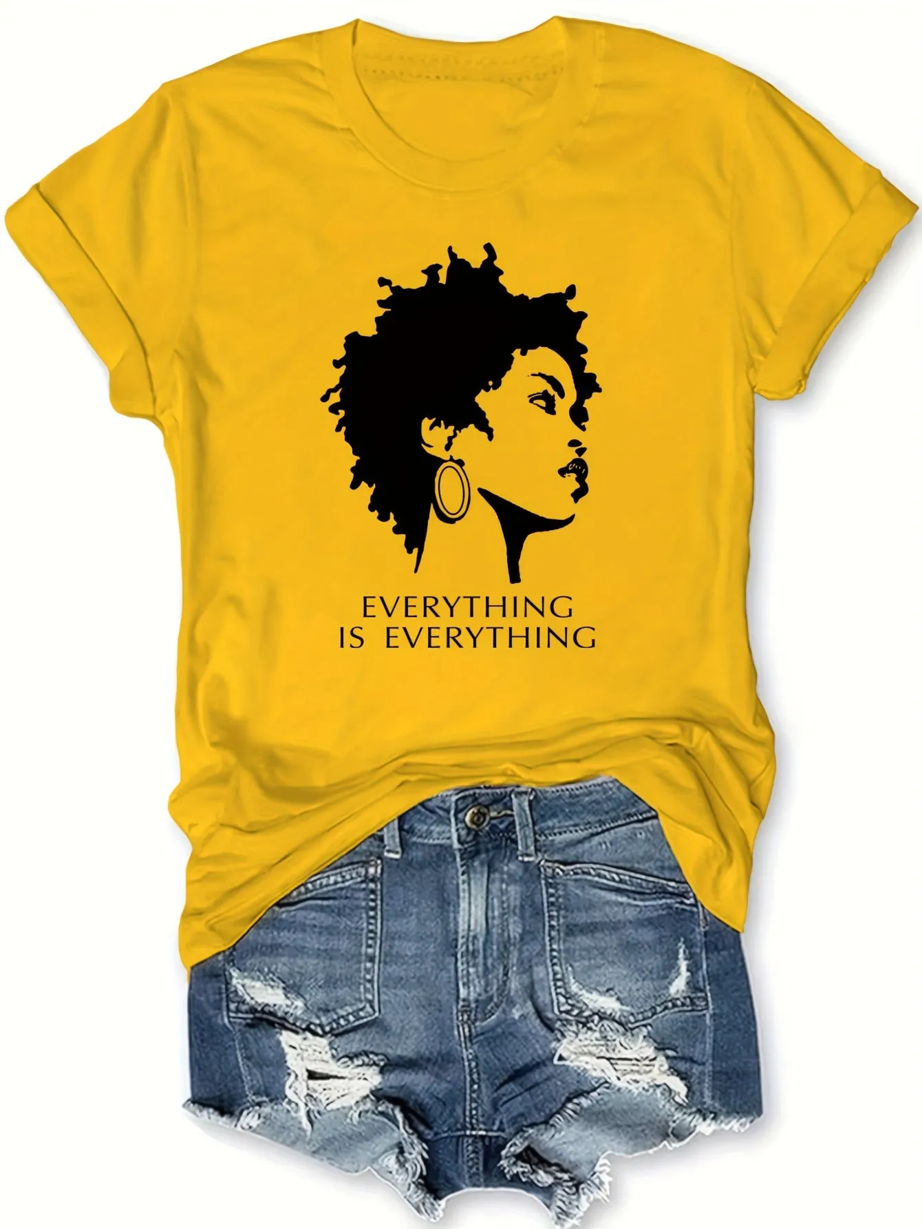 Lauren Everything - Comfortable Women's 100% Cotton Graphic T-Shirt