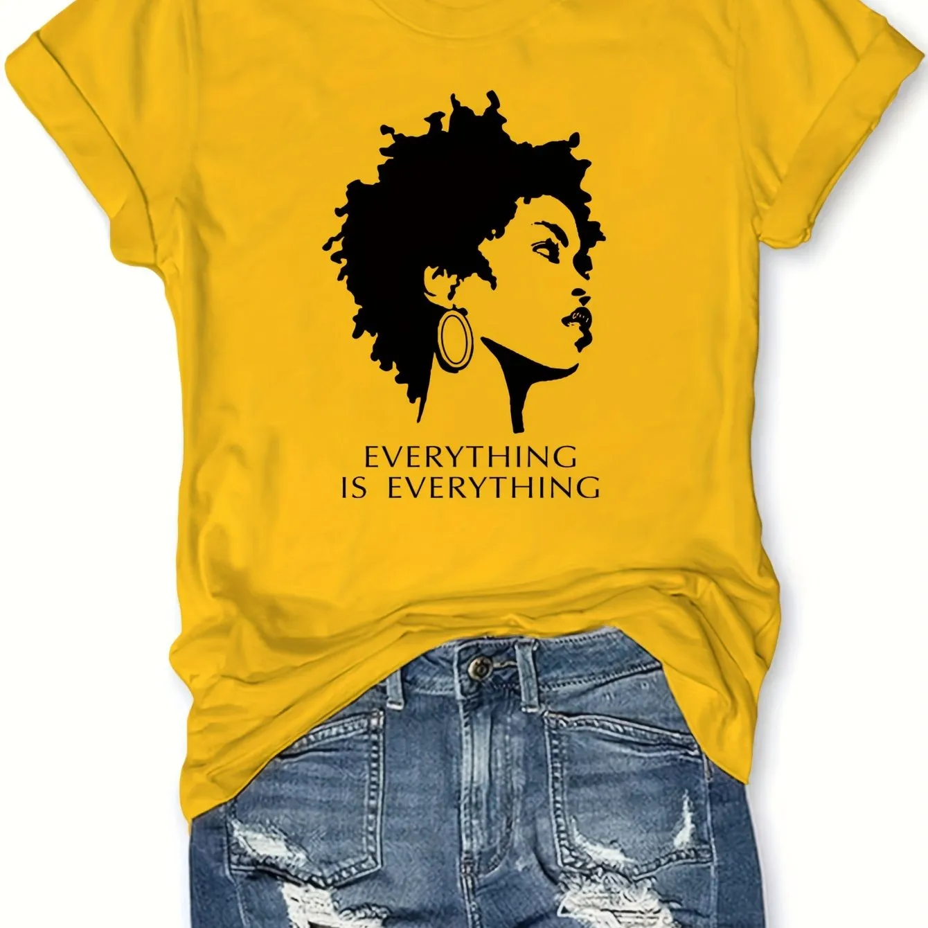 Lauren Everything - Comfortable Women's 100% Cotton Graphic T-Shirt