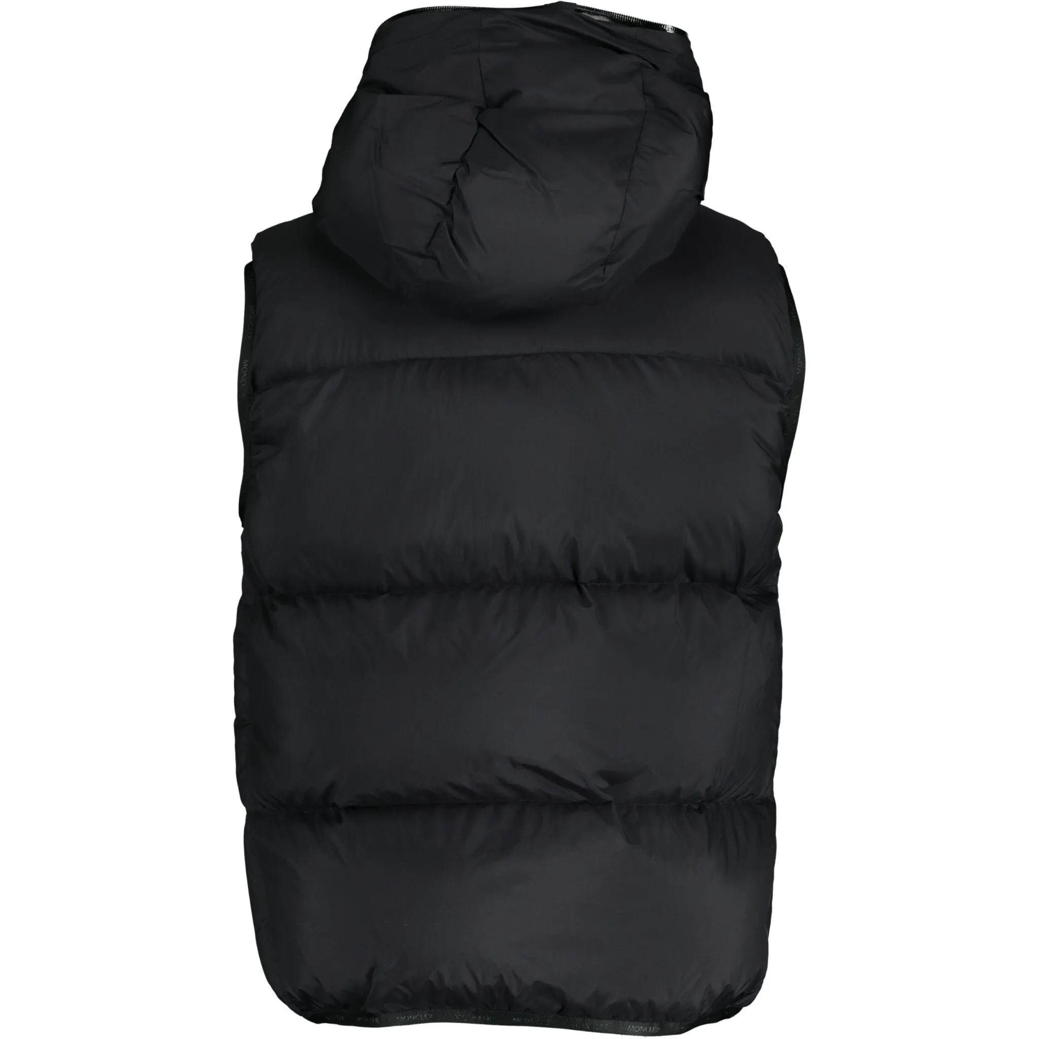 'Luberon' Ghost Logo Down Gilet Black