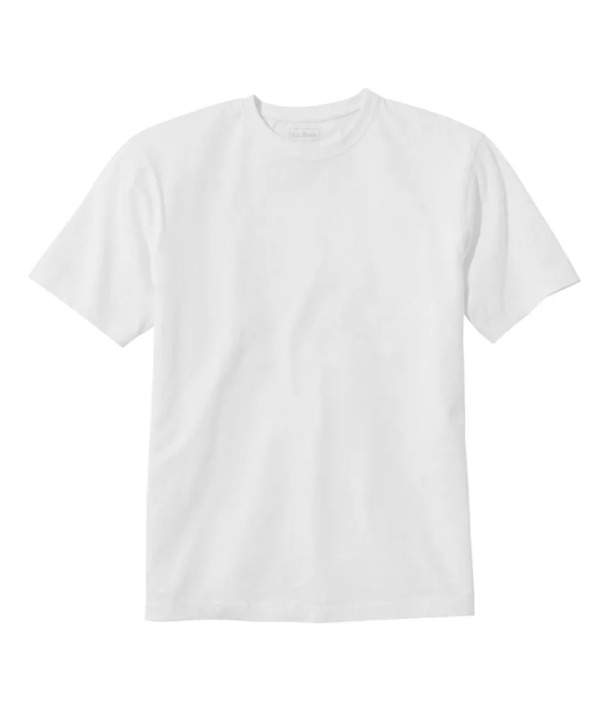 Men's Carefree Unshrinkable Tee, Traditional Fit Short-Sleeve