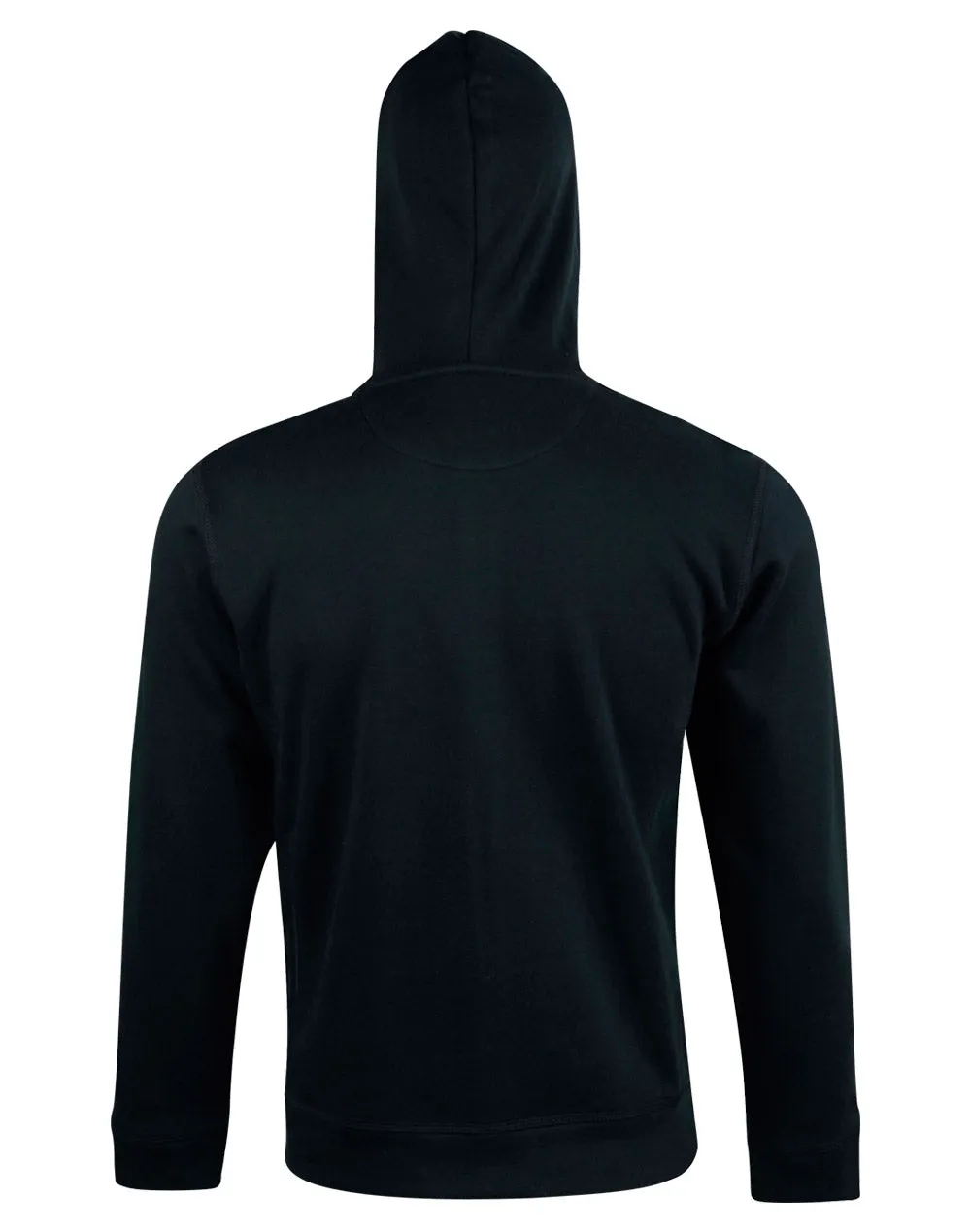 Men's Full Zip Contrast Fleecy Hoodie - FL17