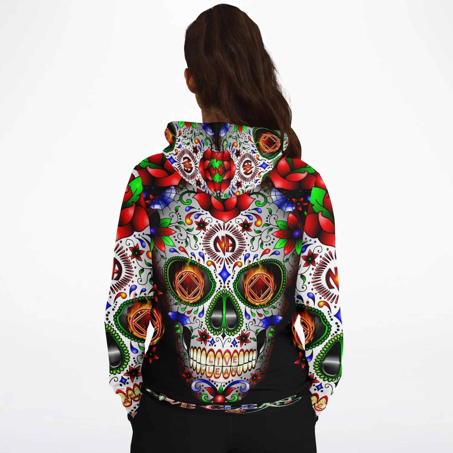 NA Sugar Skull AOP Hoodie