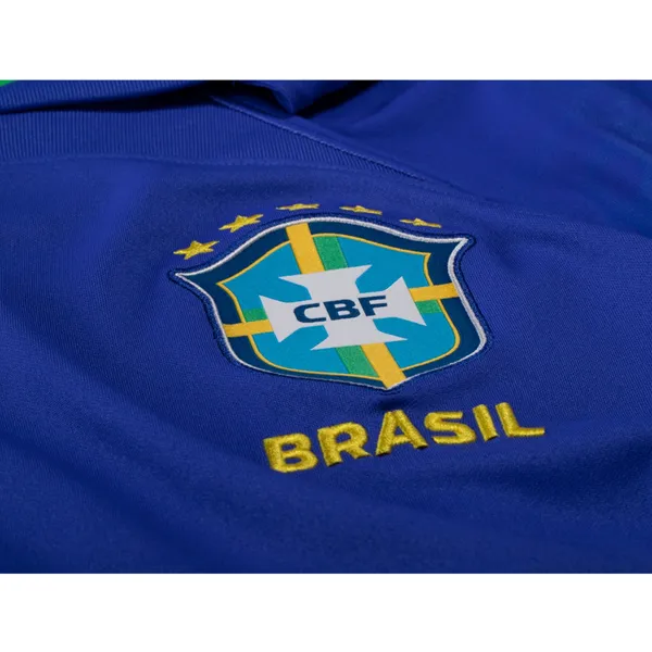 Nike Brazil Away Jersey 22/23 (Paramount Blue/Green Spark)