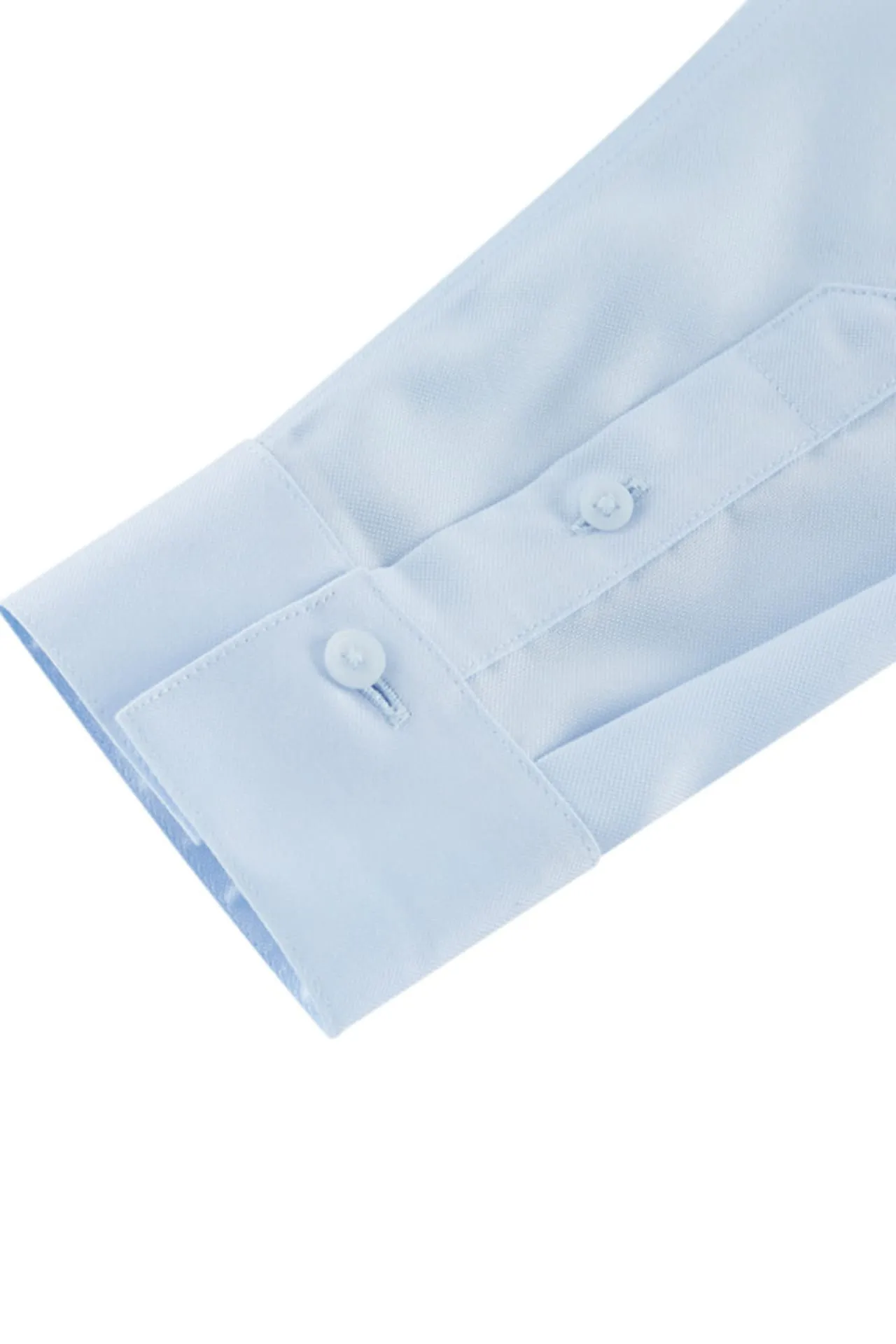 Non Iron Cotton Spandex Oxford Detachable Tie Shirt