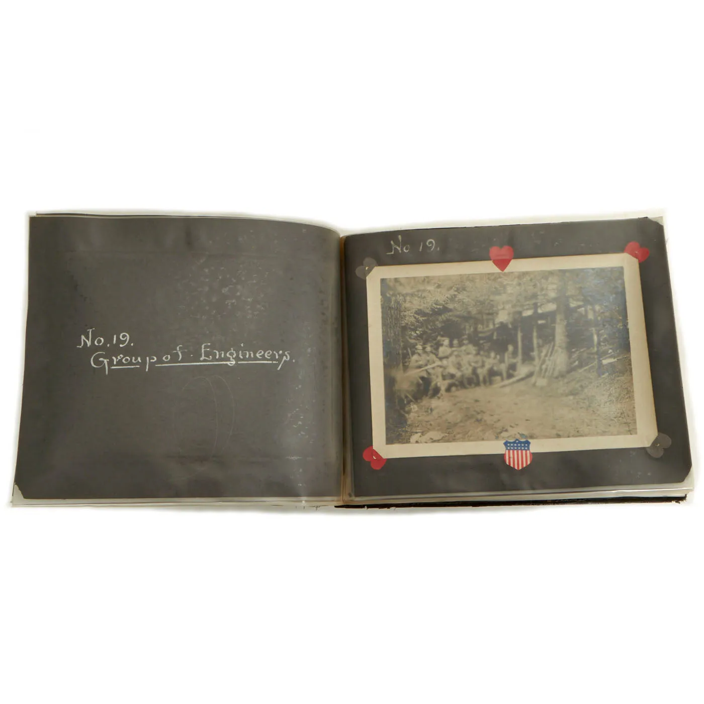 Original German WWI Photo Album Captured By US Army 4th Engineer Battalion During The Meuse-Argonne Offensive