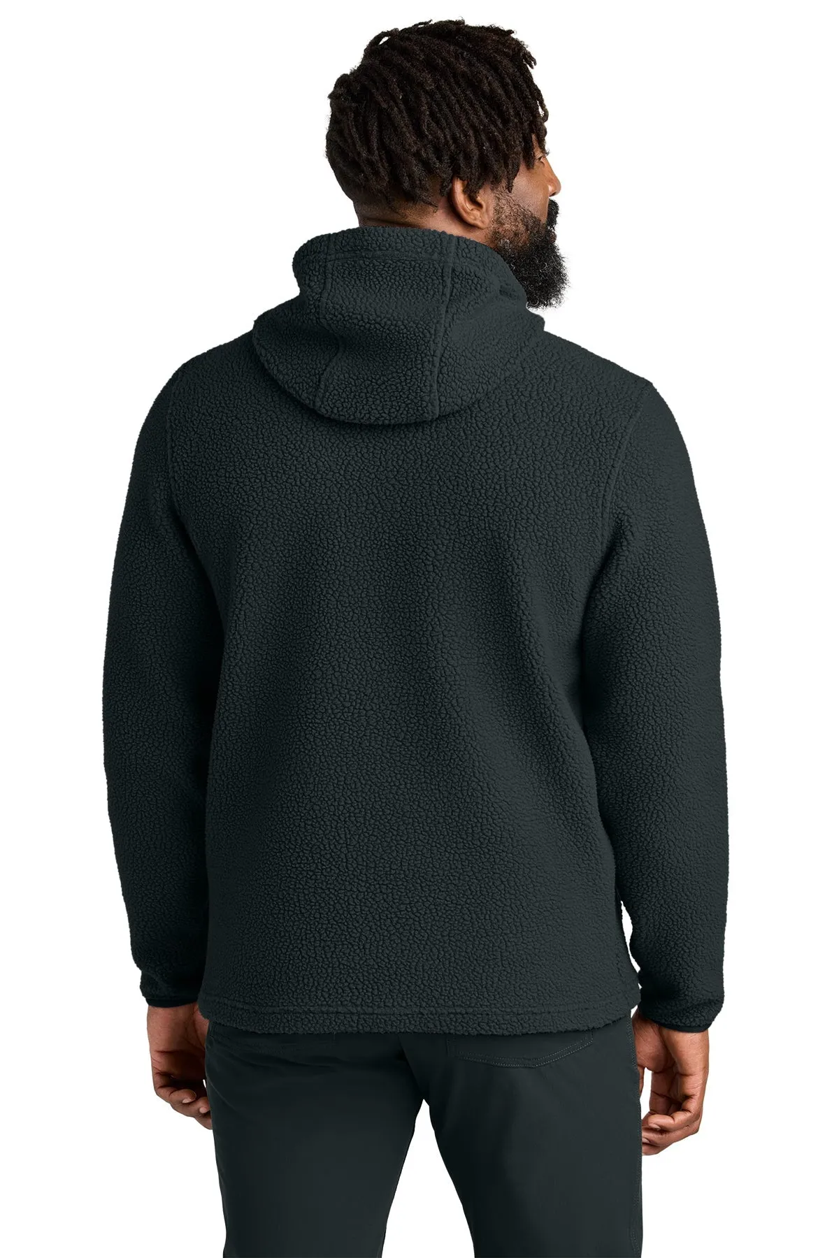 Outdoor Research Packwood Fleece Custom Pullover Hoodies, Black