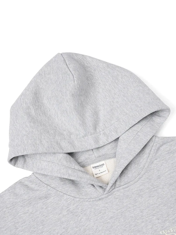 Oversize Short Length Hoodies with 450gsm Fabric - Warm Plus Size Sweatshirts