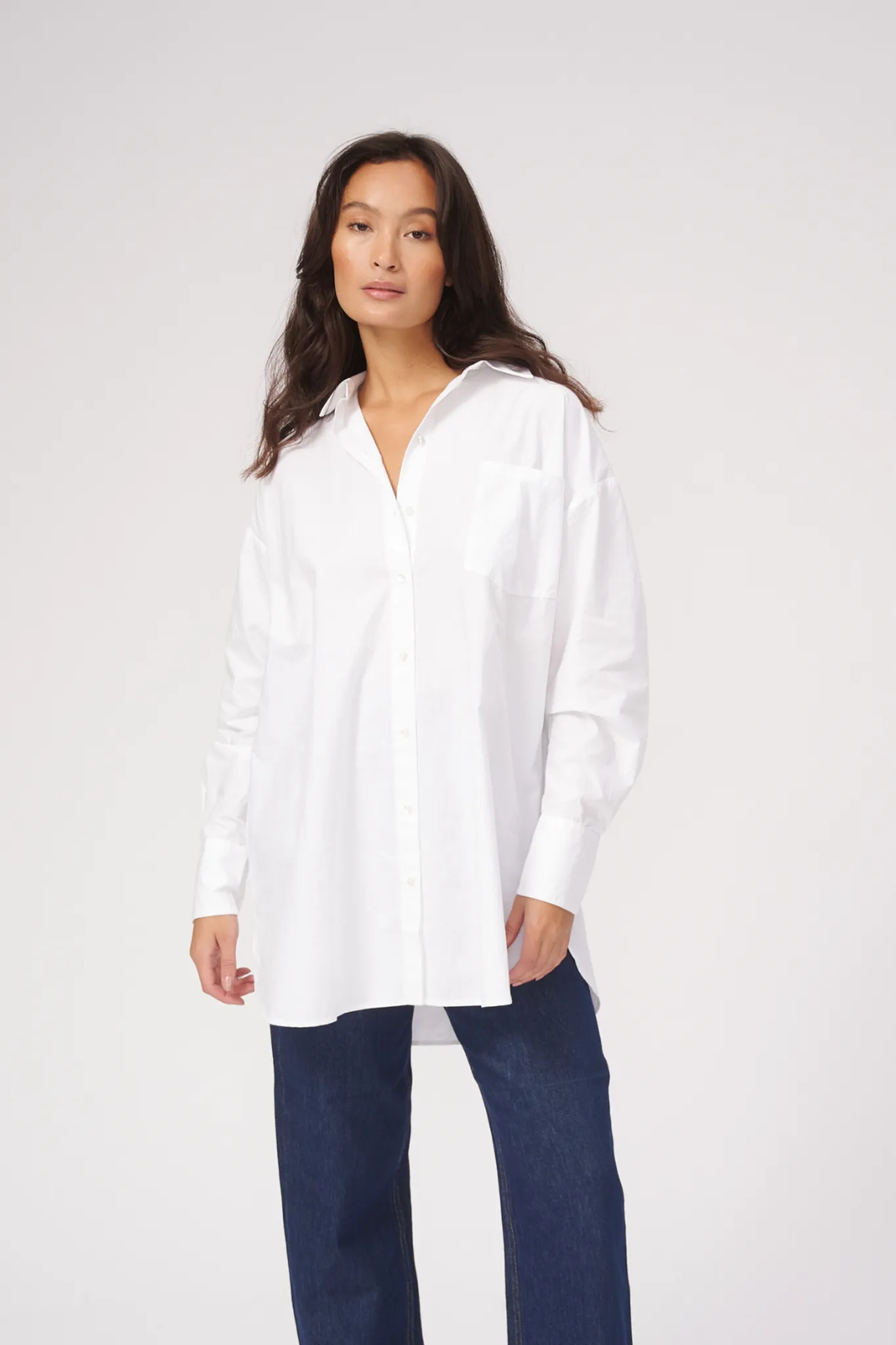 Oversized Shirt - White