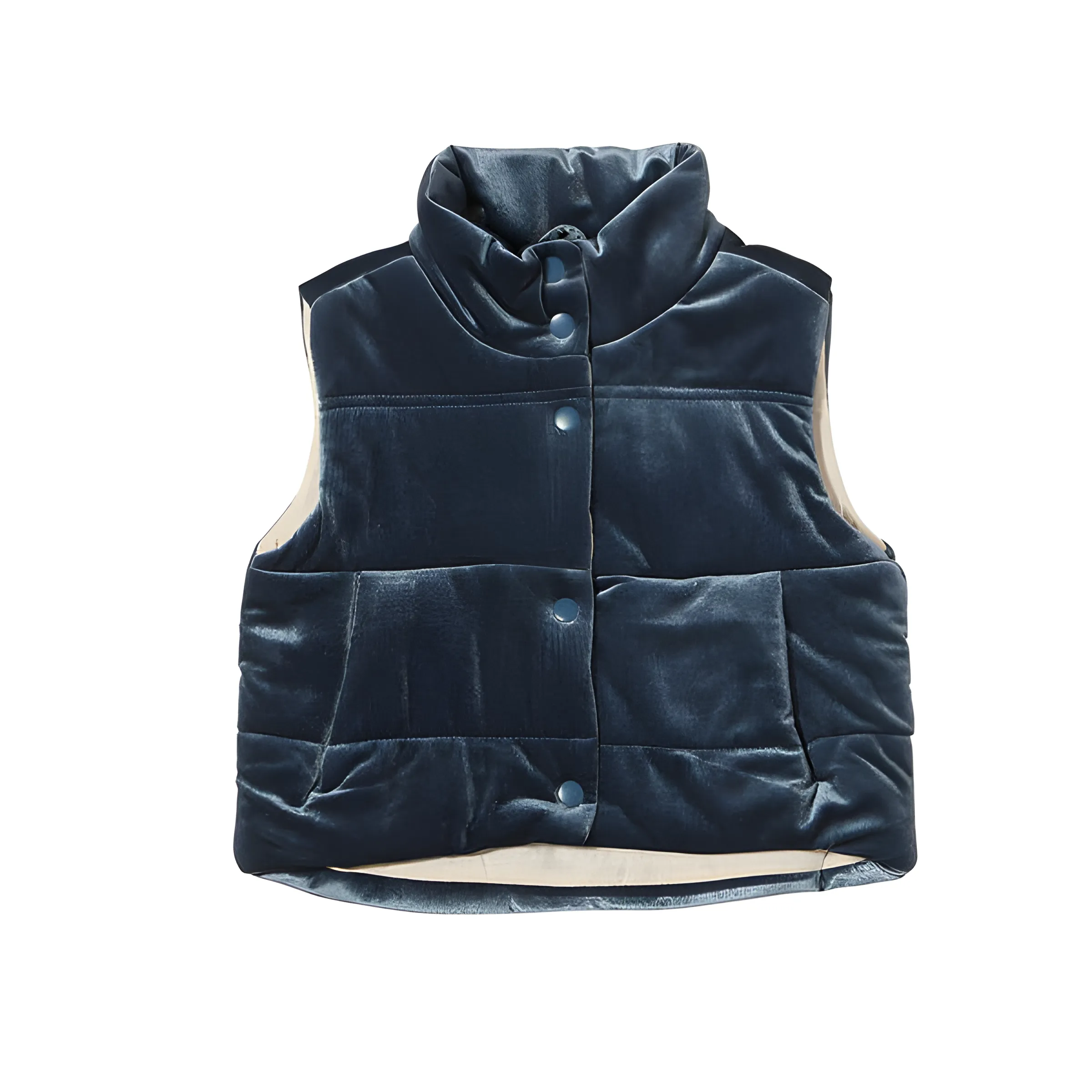 Parker Vest in Cerulean (Baby)