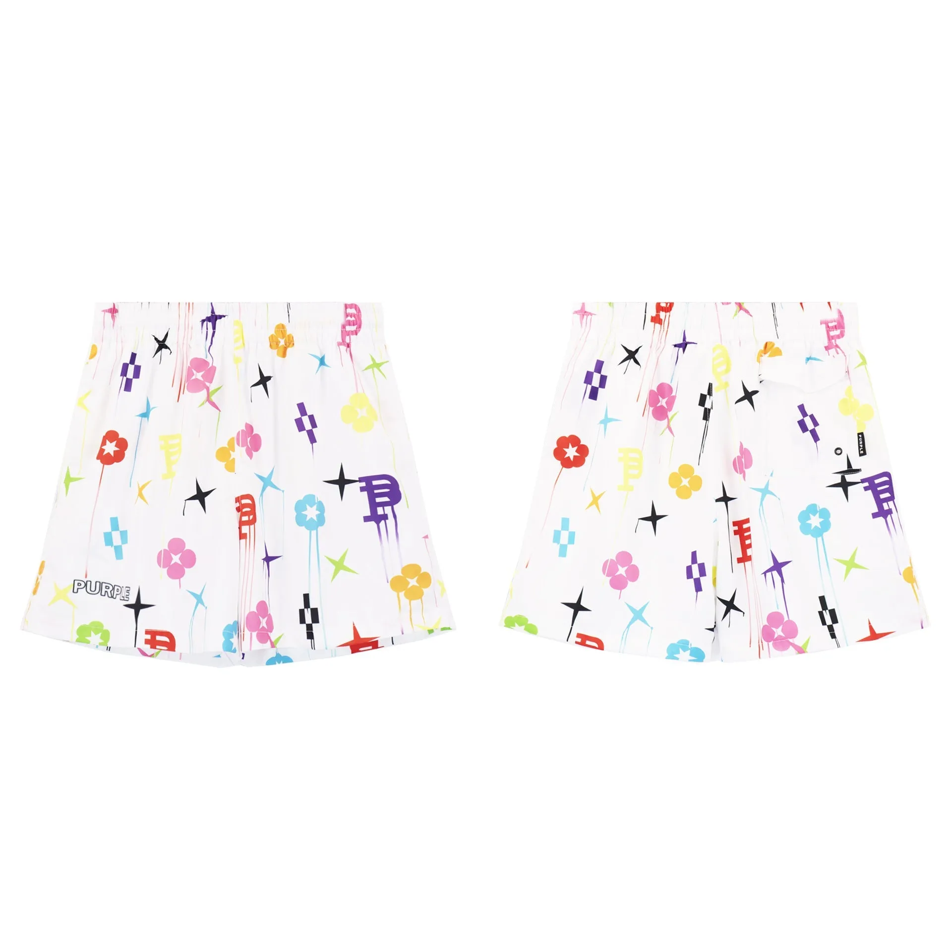 Purple Brand Shorts Printed Casual Shorts